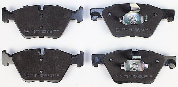 Bremsbelagsatz, Scheibenbremse METZGER 1170684 f&uuml;r BMW, Vorderachse