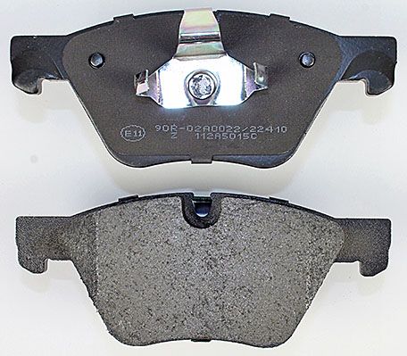 Bremsbelagsatz, Scheibenbremse METZGER 1170684 f&uuml;r BMW, Vorderachse
