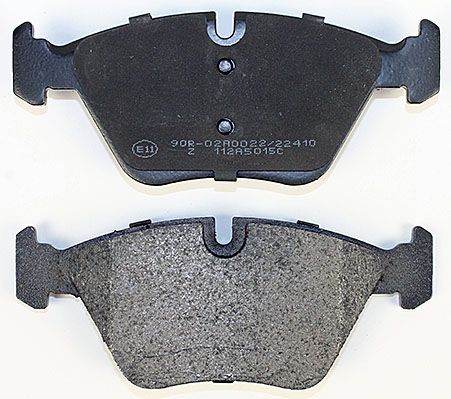 Bremsbelagsatz, Scheibenbremse METZGER 1170684 f&uuml;r BMW, Vorderachse