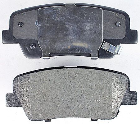 Bremsbelagsatz, Scheibenbremse METZGER 1170687 f&uuml;r HYUNDAI KIA, Hinterachse