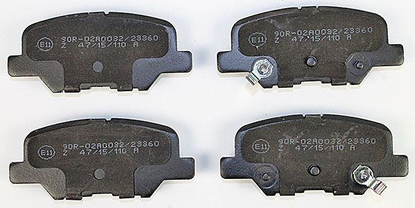 Bremsbelagsatz, Scheibenbremse METZGER 1170790 GREENPARTS f&uuml;r CITRO&Euml;N MAZDA