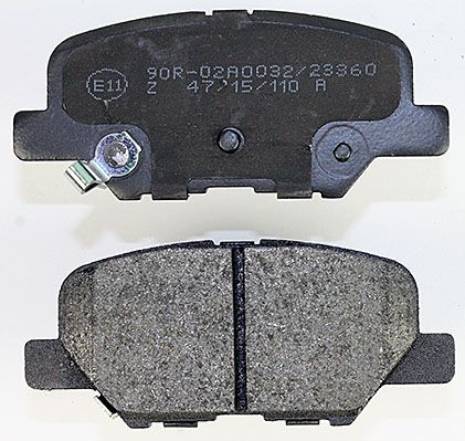 Bremsbelagsatz, Scheibenbremse METZGER 1170790 GREENPARTS f&uuml;r CITRO&Euml;N MAZDA