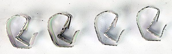 Bremsbelagsatz, Scheibenbremse METZGER 1170811 f&uuml;r MAZDA, Vorderachse