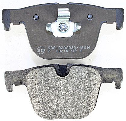 Bremsbelagsatz, Scheibenbremse METZGER 1170816 GREENPARTS f&uuml;r BMW, Hinterachse