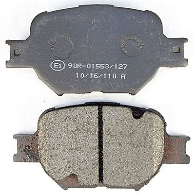 Bremsbelagsatz, Scheibenbremse METZGER 1170823 f&uuml;r TOYOTA, Vorderachse
