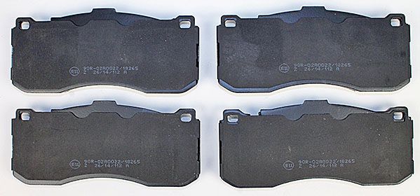Bremsbelagsatz, Scheibenbremse METZGER 1170830 f&uuml;r BMW, Vorderachse