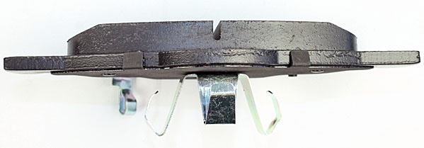 Bremsbelagsatz, Scheibenbremse METZGER 1170832 f&uuml;r HONDA, Vorderachse