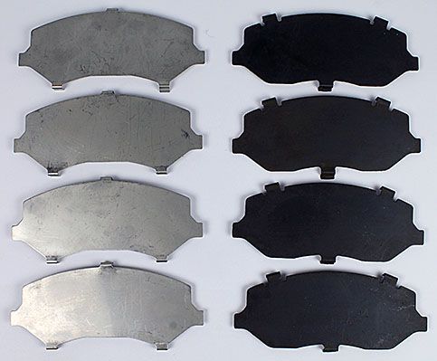 Bremsbelagsatz, Scheibenbremse METZGER 1170841 f&uuml;r SUBARU, Vorderachse