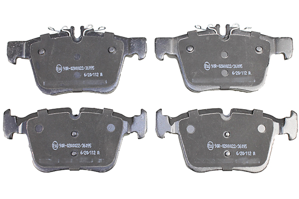 Bremsbelagsatz, Scheibenbremse METZGER 1170858 GREENPARTS f&uuml;r MERCEDES-BENZ