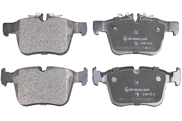 Bremsbelagsatz, Scheibenbremse METZGER 1170858 GREENPARTS f&uuml;r MERCEDES-BENZ