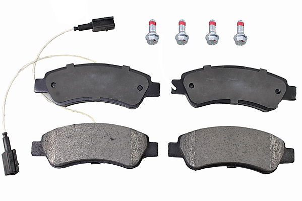 Bremsbelagsatz, Scheibenbremse METZGER 1170899 f&uuml;r CITRO&Euml;N FIAT PEUGEOT