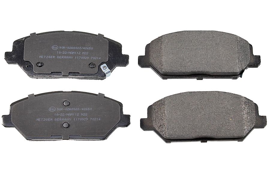 Bremsbelagsatz, Scheibenbremse METZGER 1170929 GREENPARTS f&uuml;r HYUNDAI KIA