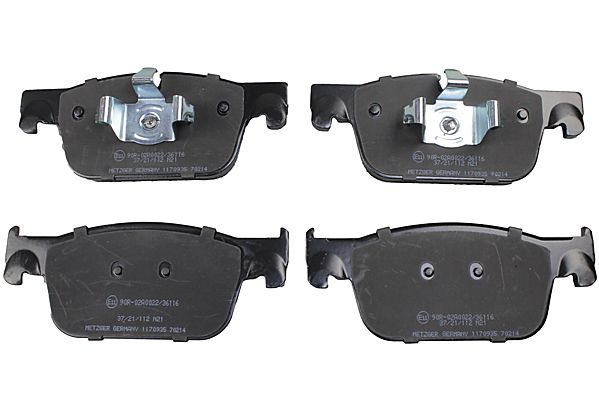 Bremsbelagsatz, Scheibenbremse METZGER 1170935 GREENPARTS f&uuml;r VOLVO, Vorderachse