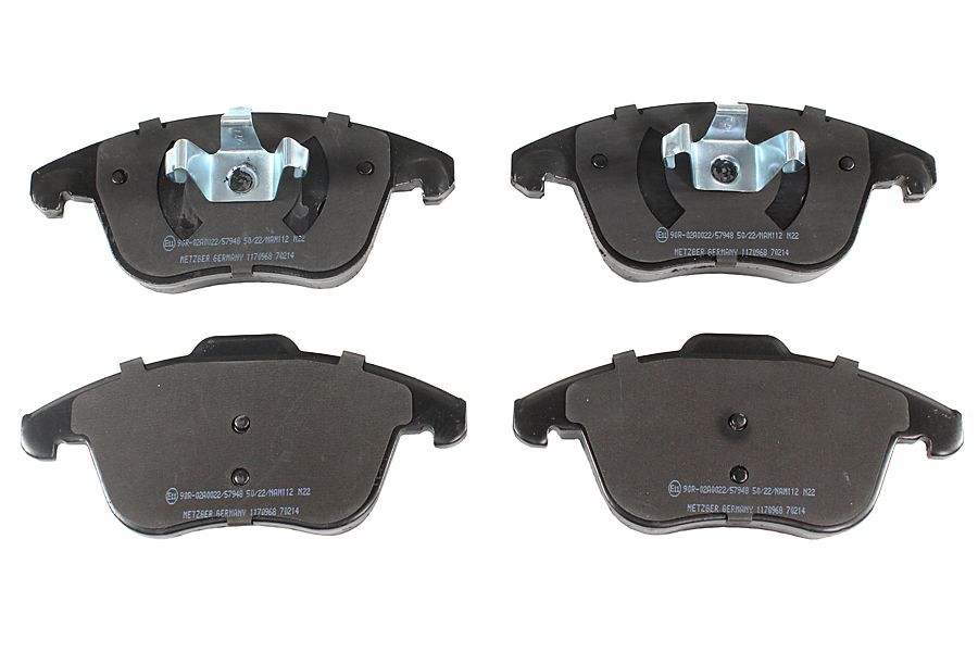 Bremsbelagsatz, Scheibenbremse METZGER 1170968 GREENPARTS f&uuml;r CITRO&Euml;N PEUGEOT DS