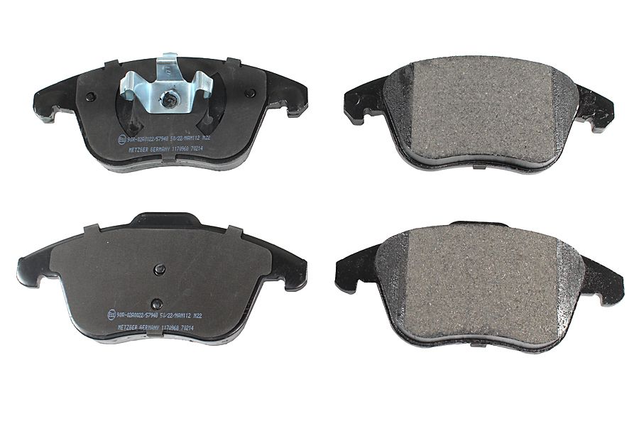 Bremsbelagsatz, Scheibenbremse METZGER 1170968 GREENPARTS f&uuml;r CITRO&Euml;N PEUGEOT DS