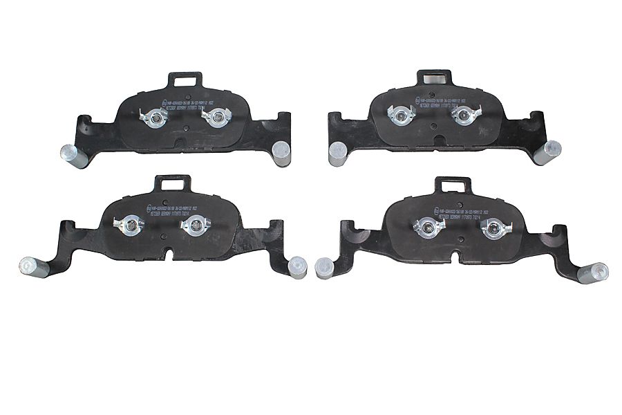 Bremsbelagsatz, Scheibenbremse METZGER 1170973 GREENPARTS f&uuml;r AUDI, Vorderachse