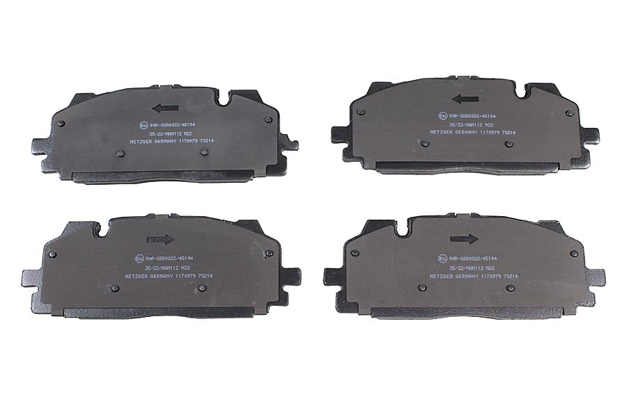 Bremsbelagsatz, Scheibenbremse METZGER 1170979 GREENPARTS f&uuml;r AUDI VW CUPRA