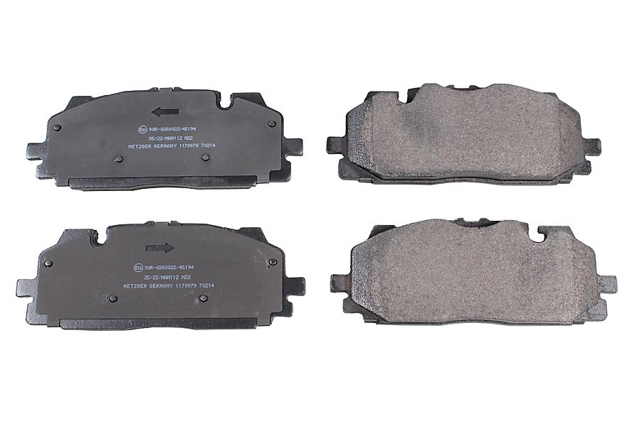 Bremsbelagsatz, Scheibenbremse METZGER 1170979 GREENPARTS f&uuml;r AUDI VW CUPRA