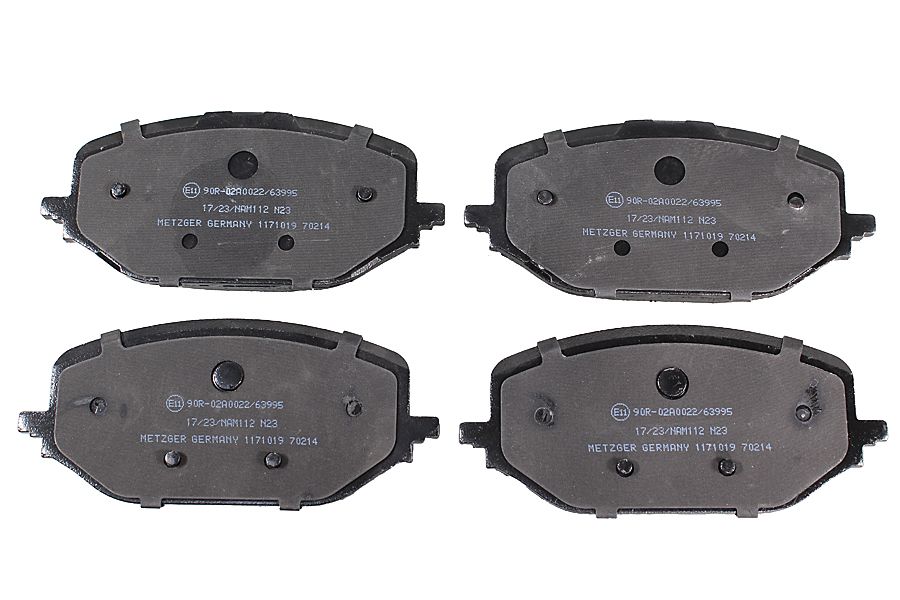 Bremsbelagsatz, Scheibenbremse METZGER 1171019 GREENPARTS f&uuml;r CITRO&Euml;N OPEL DS