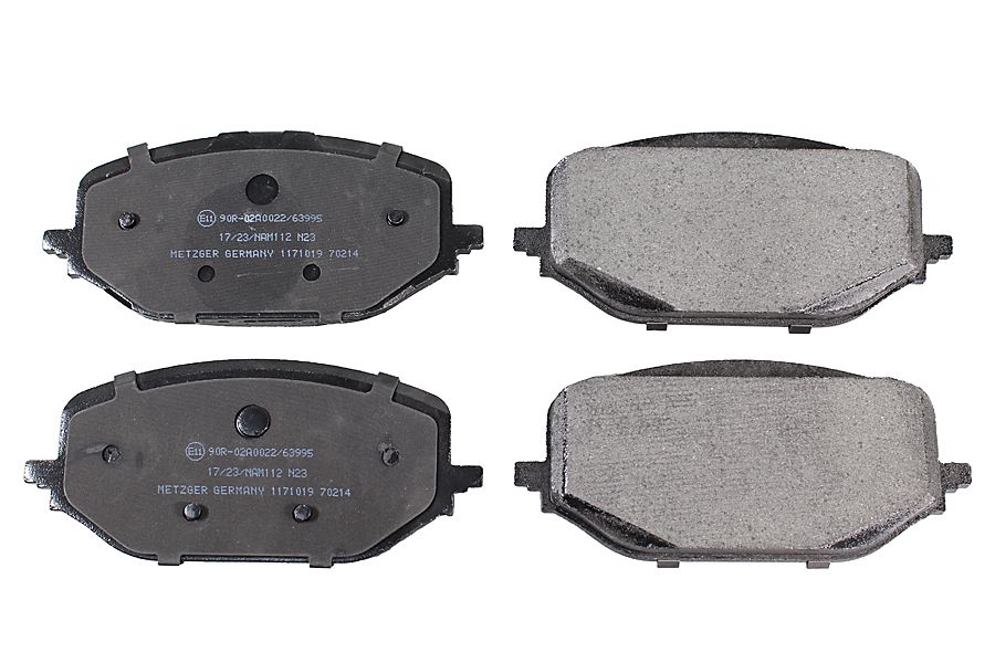 Bremsbelagsatz, Scheibenbremse METZGER 1171019 GREENPARTS f&uuml;r CITRO&Euml;N OPEL DS