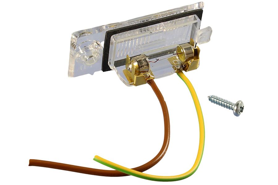 METZGER Kennzeichenleuchte 2080003 GREENPARTS f&uuml;r AUDI, links