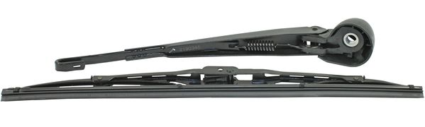 Wischarm, Scheibenreinigung METZGER 2190345 f&uuml;r VAG, hinten