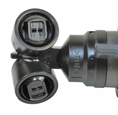 Waschwasserd&uuml;se, Scheinwerferreinigung METZGER 2220587 f&uuml;r AUDI VAG, links