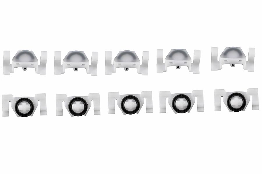 METZGER Clip, Zier-/Schutzleiste AUTOTEILE 2280071 f&uuml;r MERCEDES-BENZ