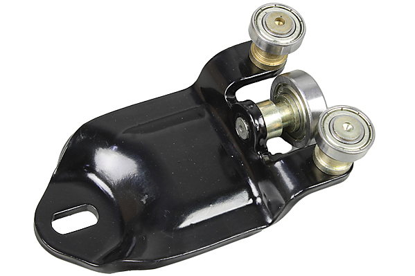 METZGER Rollenf&uuml;hrung, Schiebet&uuml;r 2310093 GREENPARTS f&uuml;r FORD, beidseitig, oben