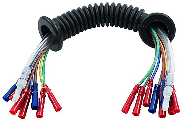 Kabelreparatursatz, Heckklappe METZGER 2320016 f&uuml;r, Kofferraumdeckel