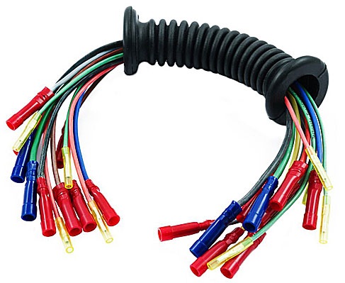 Kabelreparatursatz, Heckklappe METZGER 2320018 f&uuml;r, Fahrzeugheckklappe
