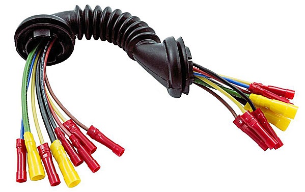 Kabelreparatursatz, Heckklappe METZGER 2320019 f&uuml;r, Kofferraumdeckel