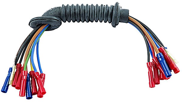Kabelreparatursatz, Heckklappe METZGER 2320022 f&uuml;r, Kofferraumdeckel