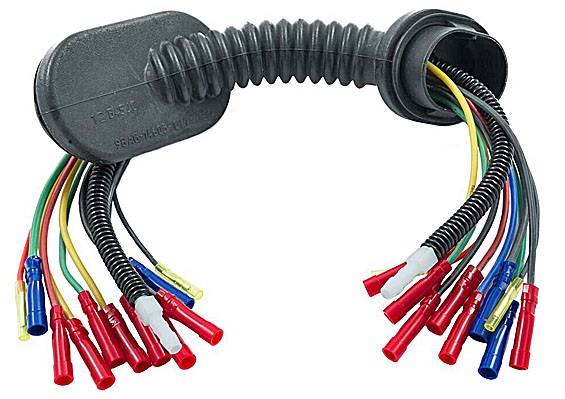 Kabelreparatursatz, Heckklappe METZGER 2320054 f&uuml;r, Fahrzeugheckklappe