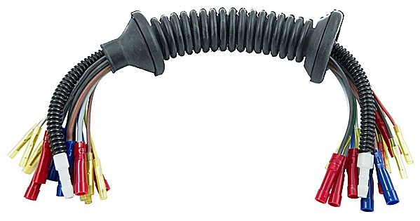 Kabelreparatursatz, Heckklappe METZGER 2320057 f&uuml;r, Kofferraumdeckel