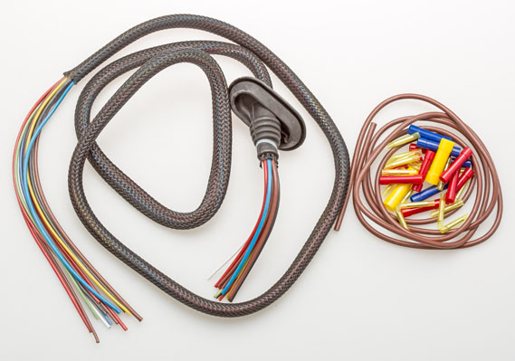 Kabelreparatursatz, Heckklappe METZGER 2320059 f&uuml;r, Fahrzeugheckklappe, links