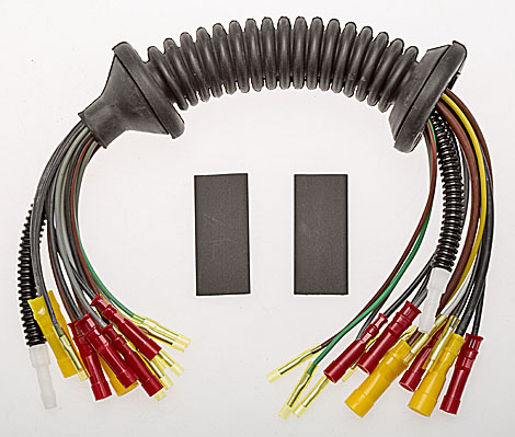 Kabelreparatursatz, Heckklappe METZGER 2320077 f&uuml;r, Fahrzeugheckklappe