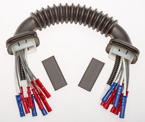 Kabelreparatursatz, Heckklappe METZGER 2320082 f&uuml;r, Fahrzeugheckklappe, links