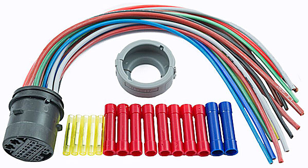 Kabelreparatursatz, T&uuml;r METZGER 2321008 f&uuml;r, Fahrzeugt&uuml;r, hinten links
