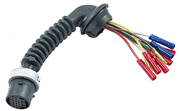 METZGER Kabelreparatursatz, T&uuml;r 2321013 f&uuml;r, Fahrzeugt&uuml;r, hinten links