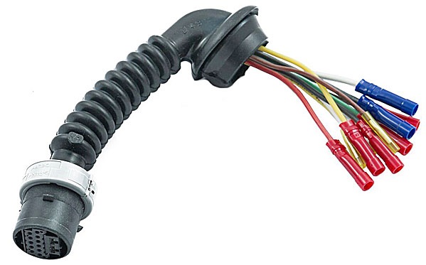 Kabelreparatursatz, T&uuml;r METZGER 2321016 f&uuml;r, Fahrzeugt&uuml;r, hinten links