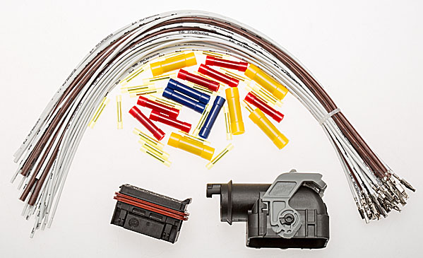 Kabelreparatursatz, T&uuml;r METZGER 2321025 f&uuml;r, Fahrzeugt&uuml;r, vorne links
