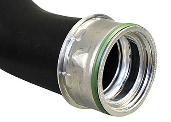 Ladeluftschlauch METZGER 2400060 f&uuml;r AUDI PORSCHE VW, Ladeluftk&uuml;hler, oben