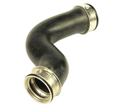 Ladeluftschlauch METZGER 2400106 f&uuml;r AUDI SEAT SKODA VW, Ladeluftk&uuml;hler, rechts