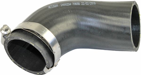 Ladeluftschlauch METZGER 2400254 f&uuml;r VAG, Drosselklappengeh&auml;use, oben, rechts
