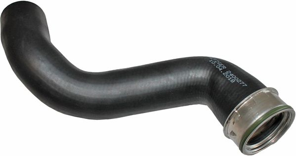 Ladeluftschlauch METZGER 2400277 f&uuml;r SEAT VW, Ladeluftk&uuml;hler, rechts
