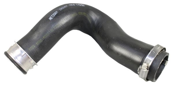 METZGER Ladeluftschlauch 2400457 f&uuml;r AUDI VW, Ladeluftk&uuml;hler, oben, rechts