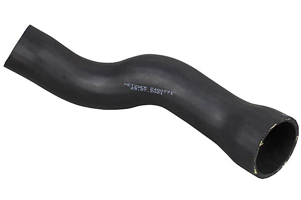 METZGER Ladeluftschlauch 2400771 f&uuml;r VOLVO, Ladeluftk&uuml;hler, links, unten