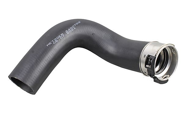 METZGER Ladeluftschlauch 2400789 f&uuml;r FIAT, Ladeluftk&uuml;hler, rechts