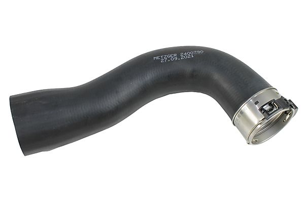 Ladeluftschlauch METZGER 2400790 f&uuml;r FIAT, Ladeluftk&uuml;hler, links